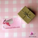 Emballage cadeau pour bague ou boucles fantaisie