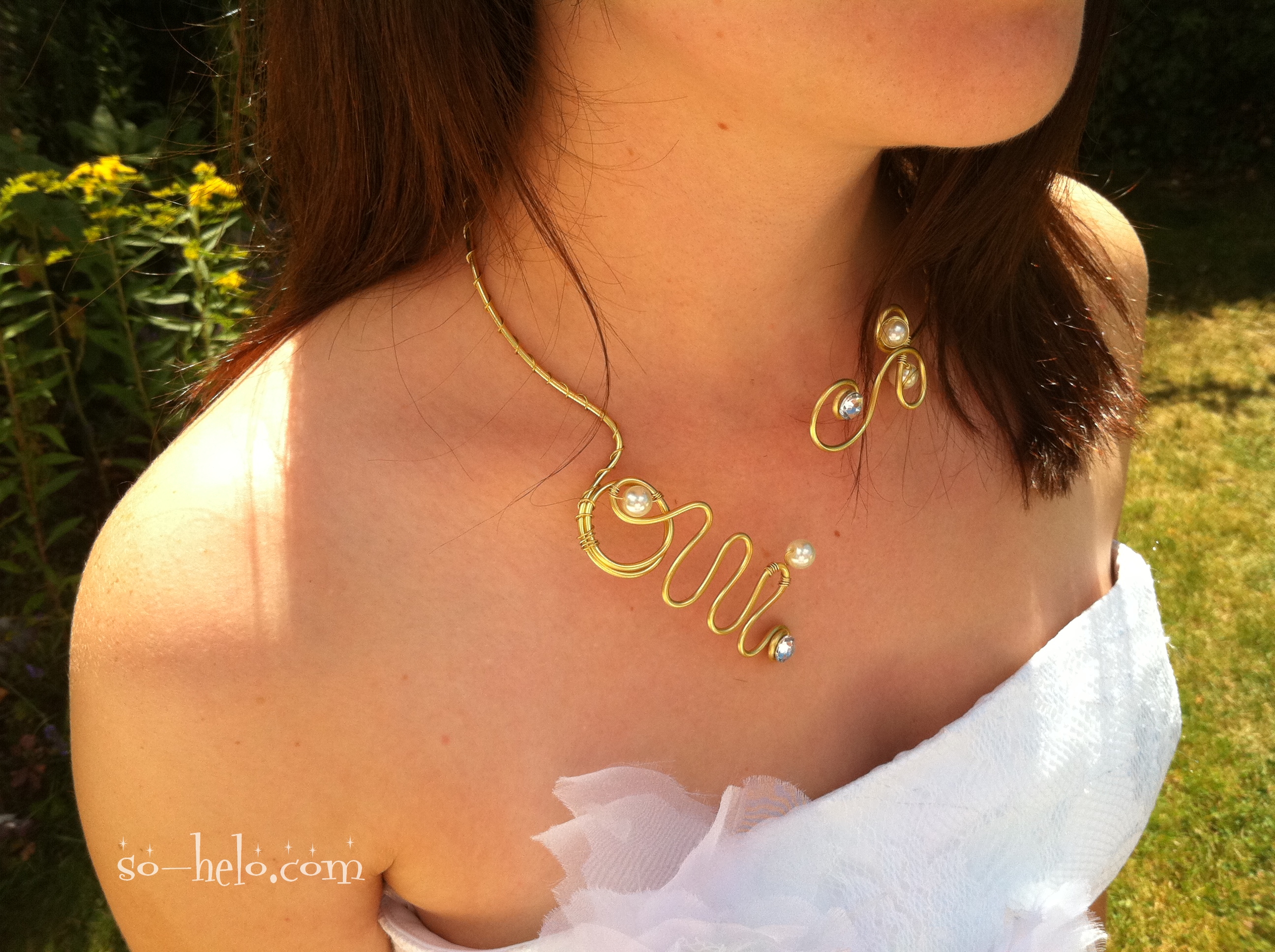 collier mariée Oh Oui! bijou mariage collier mariée Oh Oui! bijou mariage