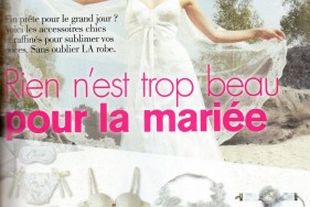 bracelet de mariée givre parution magazine