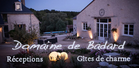 Domaine de Badard Salle de réceptions et chambres d'hôtes mariage Vienne