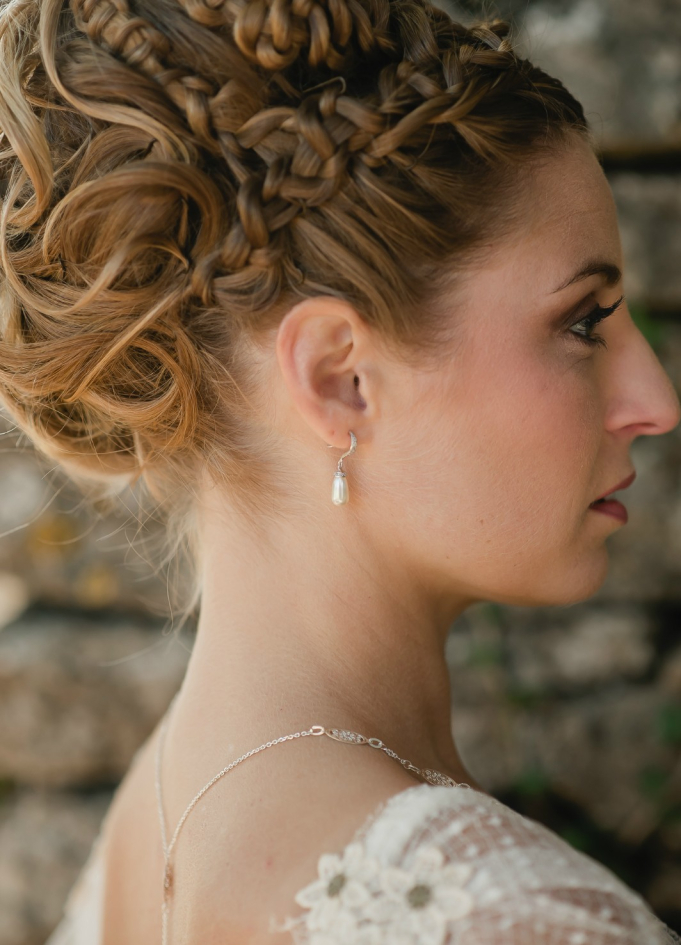 Boucles d'oreilles mariée "hannah"... Boucles d'oreilles mariée "hannah"...