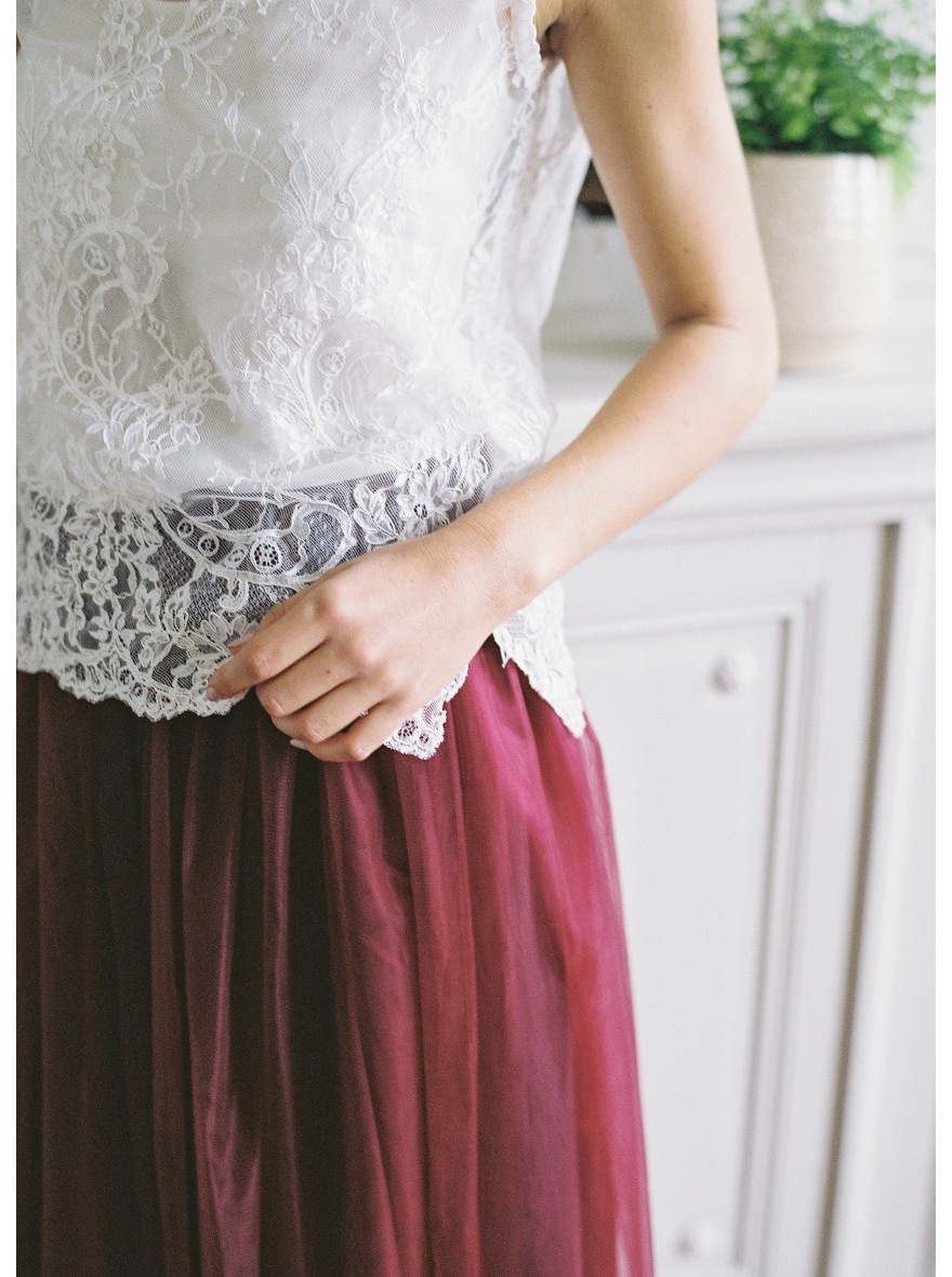 Top Dentelle Top Crop
