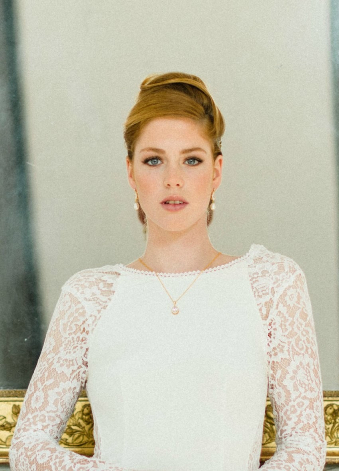 Boucles d'oreilles mariée "Sarah"...