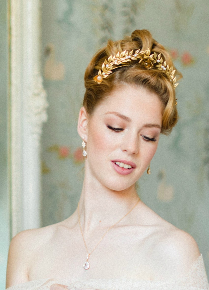 Boucles d'oreilles mariée "Esmée"... Boucles d'oreilles mariée "Esmée"...