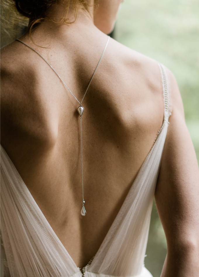 "Sanya" Collier de mariée fin 