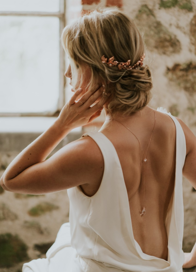 "Elizabeth" Collier de mariée avec... "Elizabeth" Collier de mariée avec...