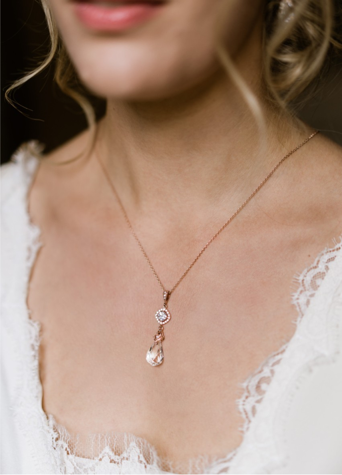 "Elizabeth" Collier de mariée avec... "Elizabeth" Collier de mariée avec...