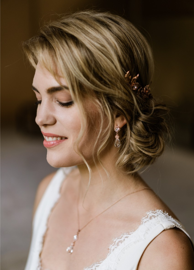 Boucles d'oreilles mariée "Elizabeth"... Boucles d'oreilles mariée "Elizabeth"...