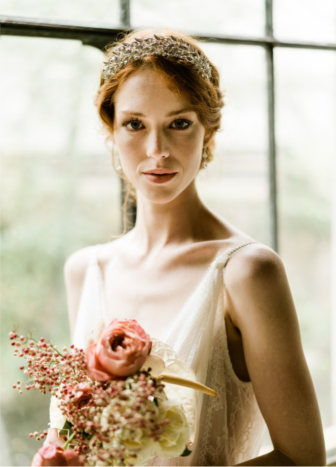 Couronne  diadème mariage "Iseult"... Couronne  diadème mariage "Iseult"...