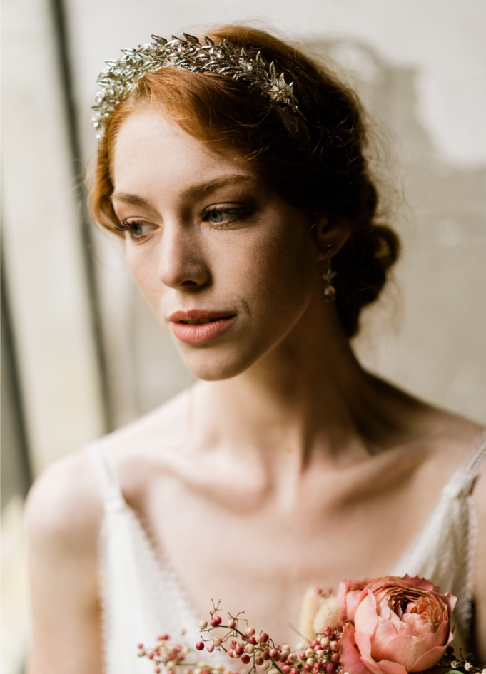 Couronne  diadème mariage "Iseult"... Couronne  diadème mariage "Iseult"...