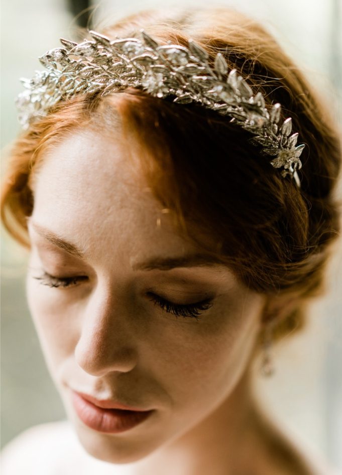 Couronne  diadème mariage "Iseult"... Couronne  diadème mariage "Iseult"...