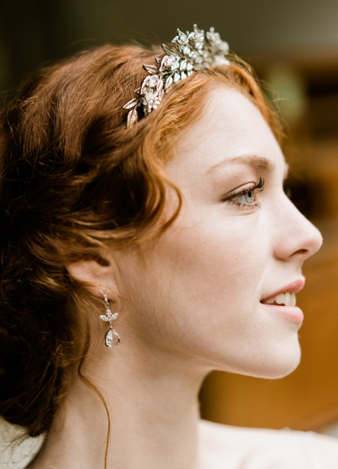 Couronne  diadème mariage "Iseult"... Couronne  diadème mariage "Iseult"...