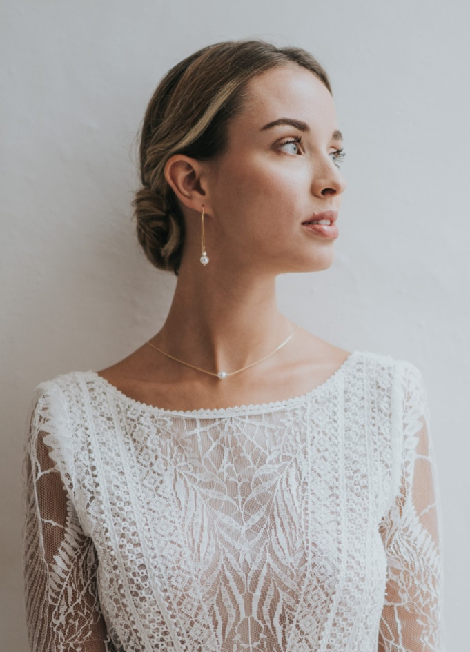 "Alba" collier de mariée tendance...