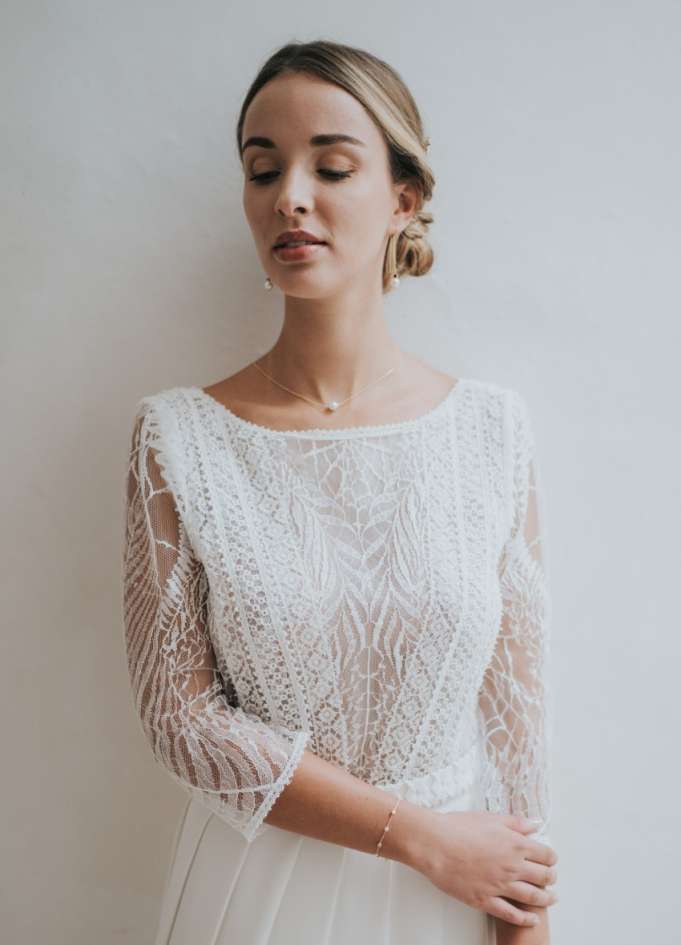 "Alba" collier de mariée tendance...