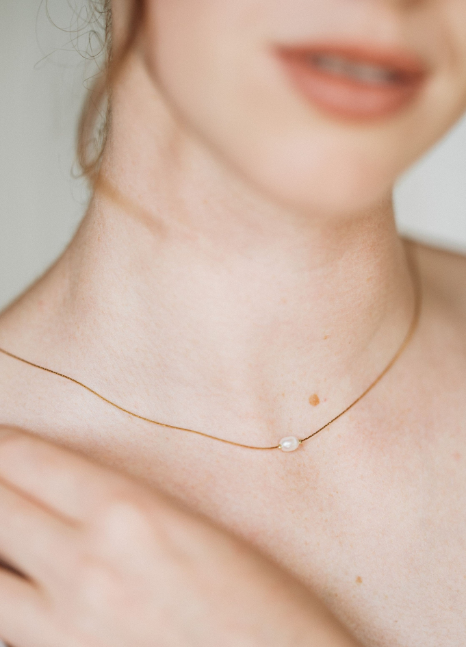 "Abby" Collier de mariée pour robe...