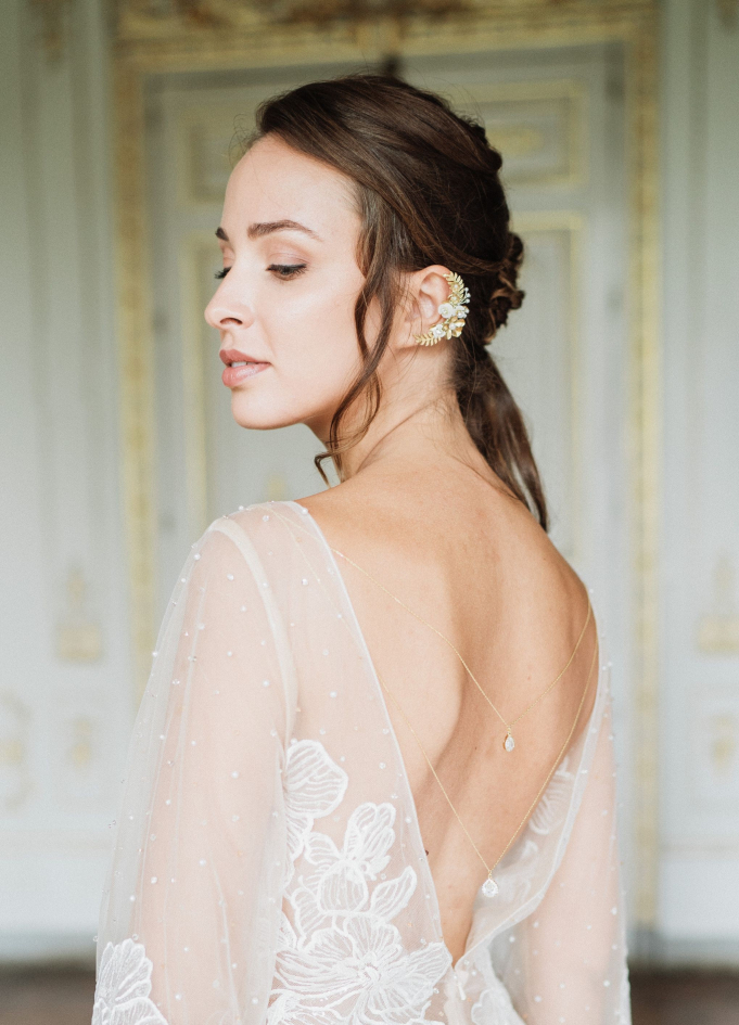 "Ernestine" Bijou de dos amovible...