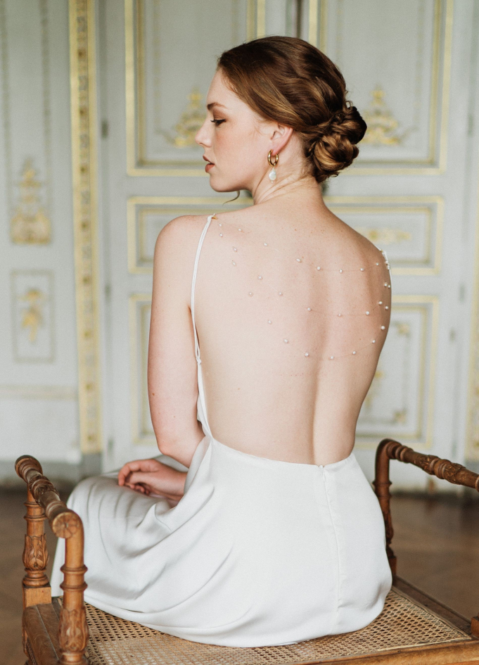 "Masha" Bijou de dos amovible avec...