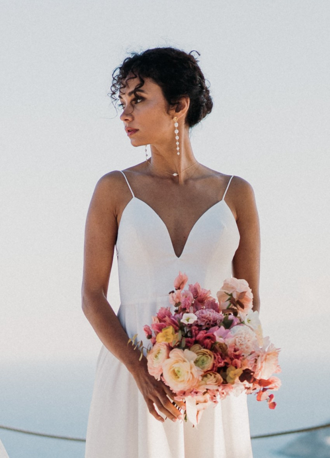 "Maelle" Collier de mariée perlé avec... "Maelle" Collier de mariée perlé avec...