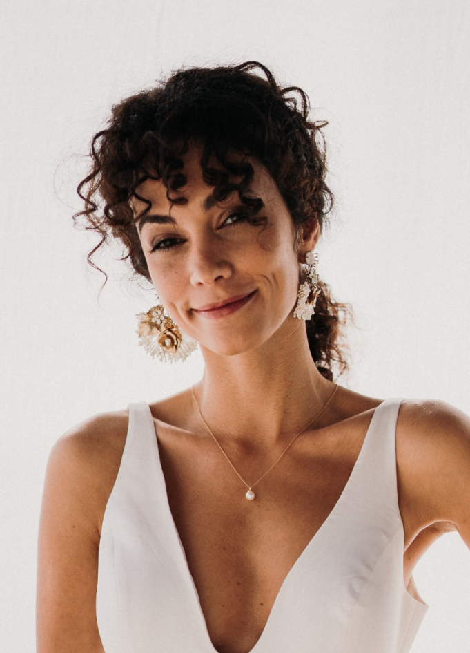 Boucles d'oreilles mariée "Thalie"...