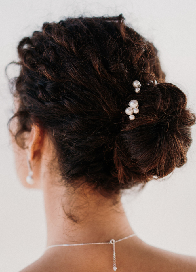 Lot de 5 Pics à chignon "Eliette" pour coiffure minimaliste