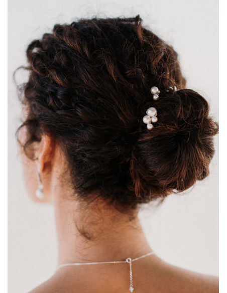 Lot de 5 Pics à chignon "Eliette" pour coiffure minimaliste