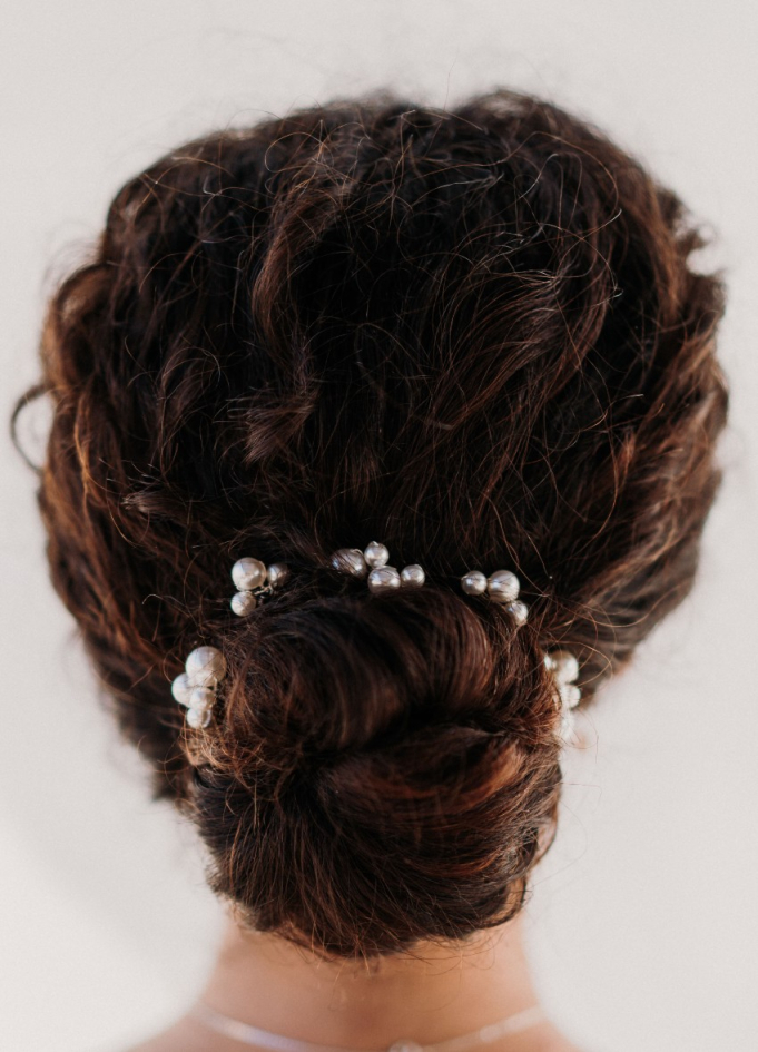 Lot de 5 Pics à chignon "Eliette" pour coiffure minimaliste