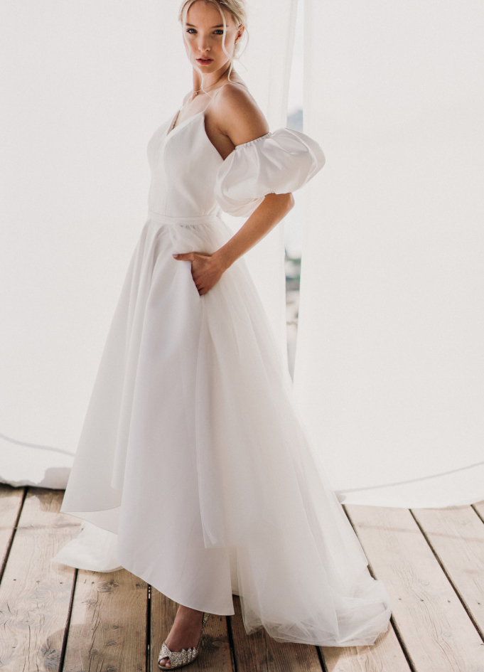 "Dolly" Robe de mariée moderne...