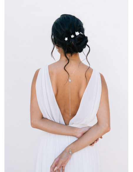 Lot de pics "Suzon" pour votre chignon de mariée