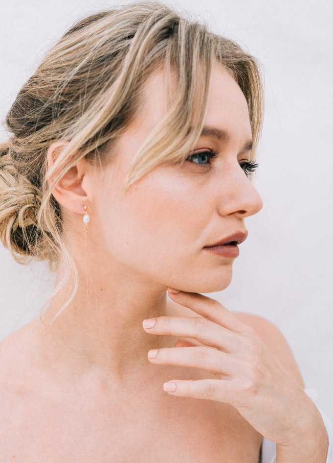 Boucles d'oreilles mariée "Salma"...