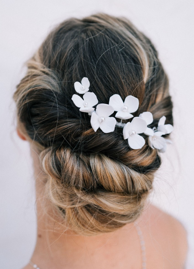 Ornement mariée "Albane" avec fleurs... Ornement mariée "Albane" avec fleurs...