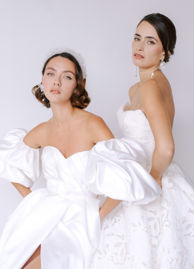 Boucles d'oreilles mariée "Chiara"...