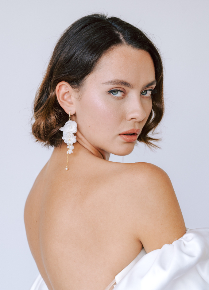 Boucles d'oreilles "Sofia" avec... Boucles d'oreilles "Sofia" avec...