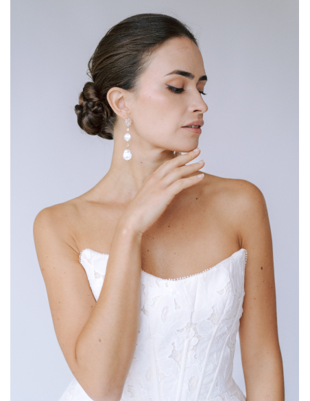 Boucles d'oreilles "Louna" moderne et chic