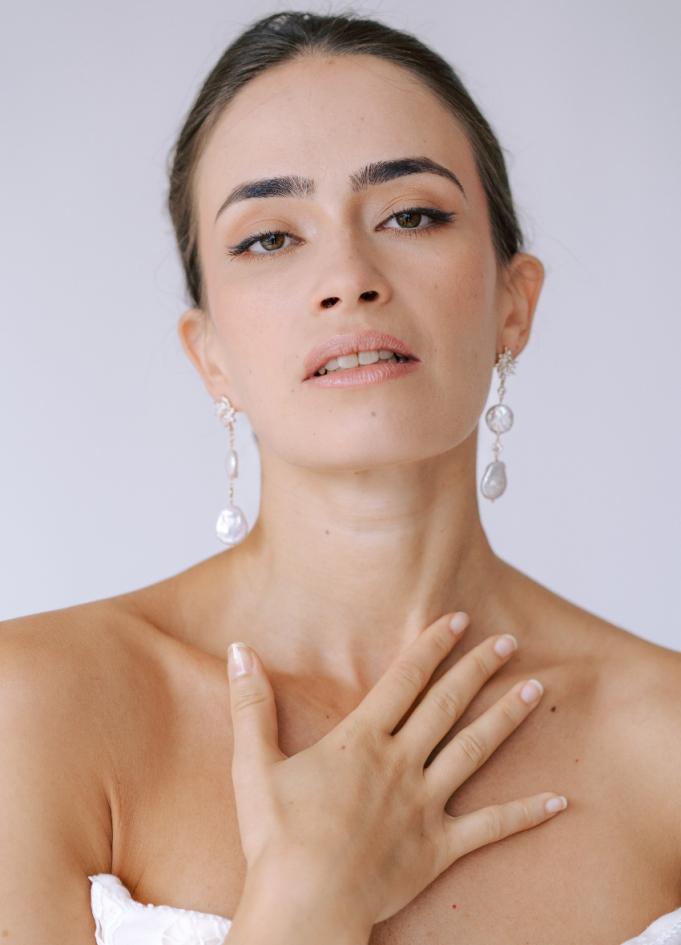 Boucles d'oreilles "Louna" moderne et...