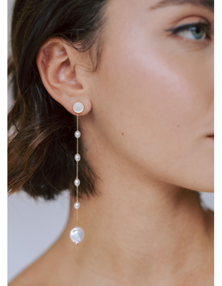 Boucles d'oreilles "Lola" longue et moderne