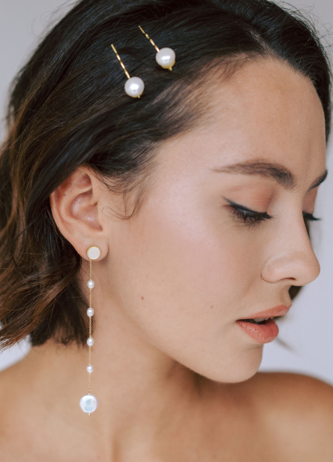 Boucles d'oreilles "Lola" longue et...