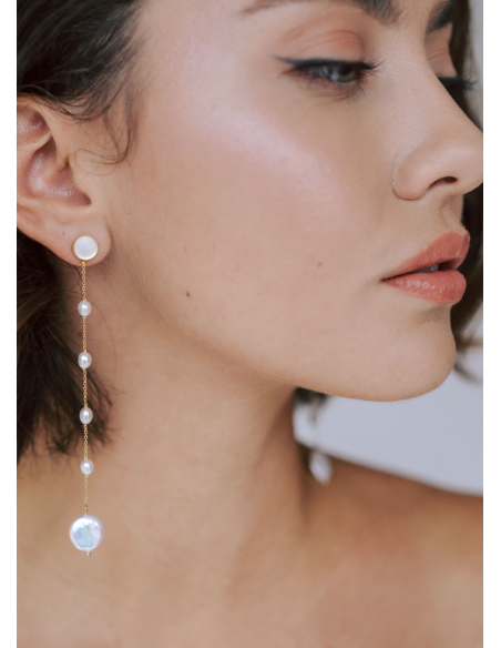 Boucles d'oreilles "Lola" longue et moderne