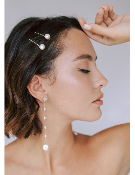 Boucles d'oreilles "Lola" longue et moderne