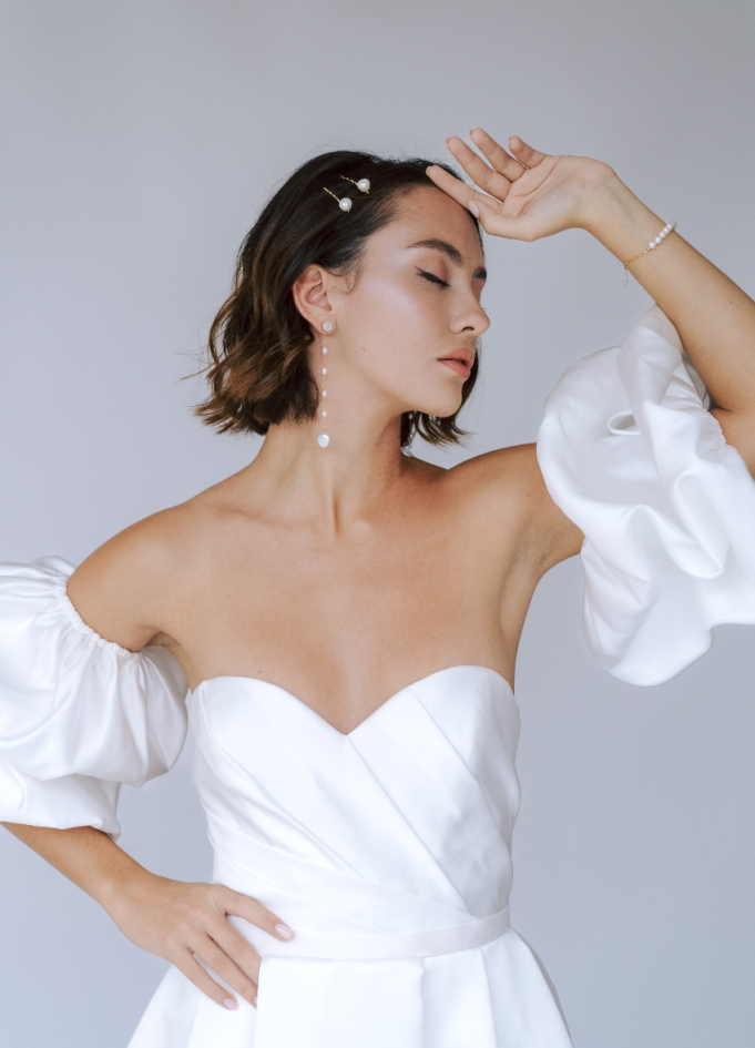 Boucles d'oreilles "Lola" longue et...