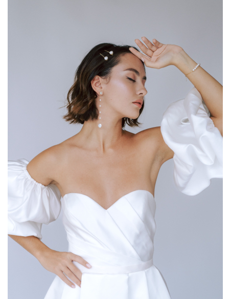 Boucles d'oreilles "Lola" longue et moderne