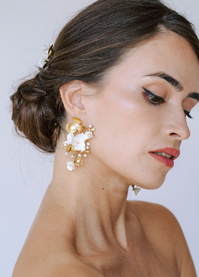 Boucles d'oreilles mariée "Lucia"... Boucles d'oreilles mariée "Lucia"...