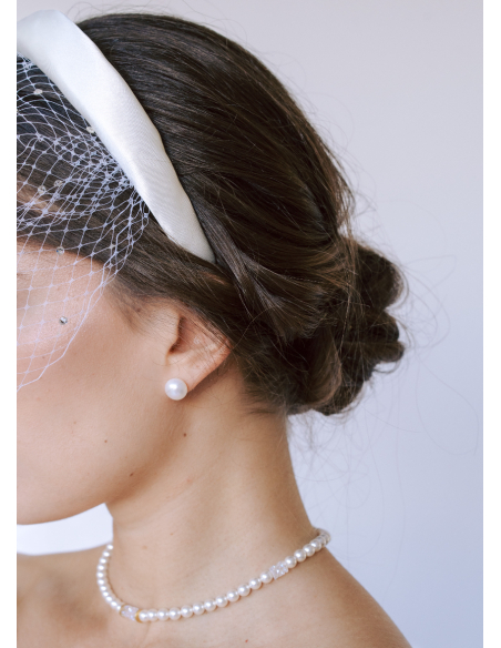 Boucles d'oreilles "Candice" perles eau douce