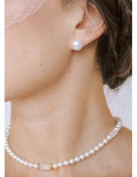 Boucles d'oreilles "Candice" perles eau douce