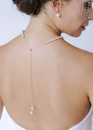 Boucles d'oreilles "Candice" perles eau douce 2