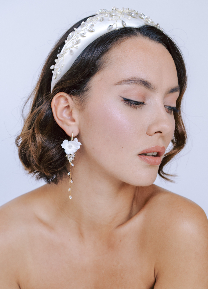 Boucles d'oreilles mariées "Suzie"...