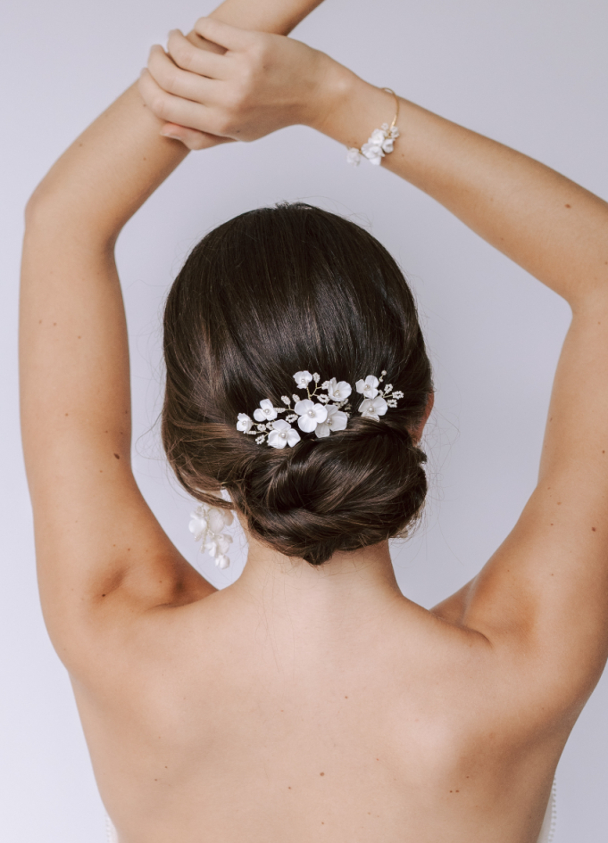 Trio de pics à chignon "Ana" pour...