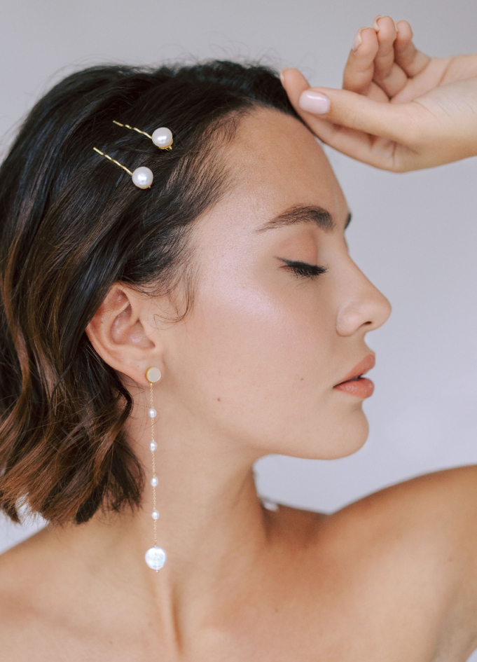 Duo Barrettes cheveux "Alma" avec...