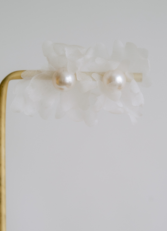 Clous d'oreilles "Chiara" avec perles...