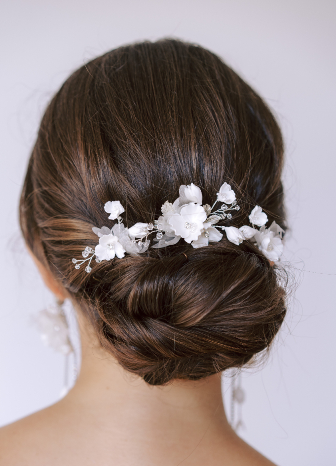 Trio de pics à chignon "Chiara" avec...