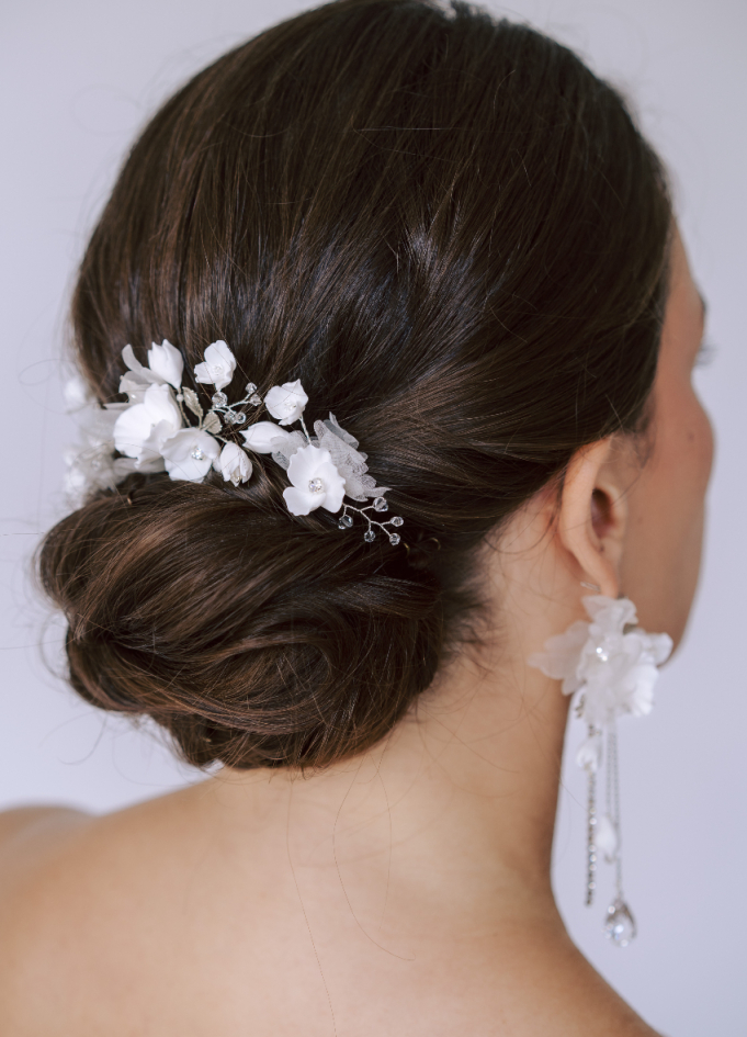 Trio de pics à chignon "Chiara" avec...